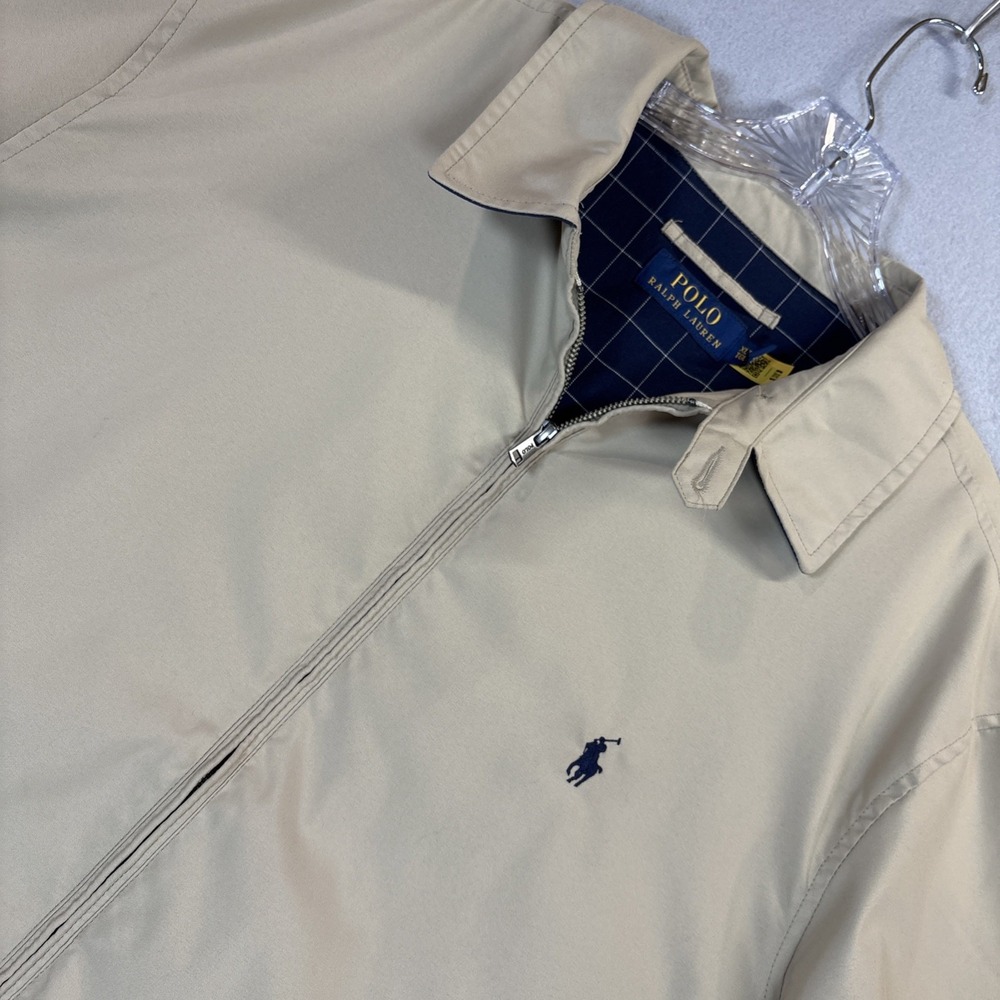 Ralph Lauren‎ Polo Khaki Harrington Bi Swing Jacket Size XLT Big and Tall EUC